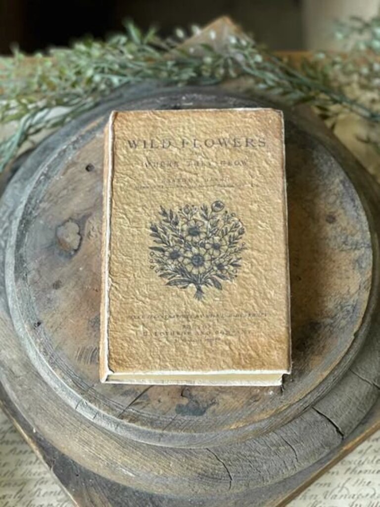 Decorative "Wild Flowers" Book/Journal