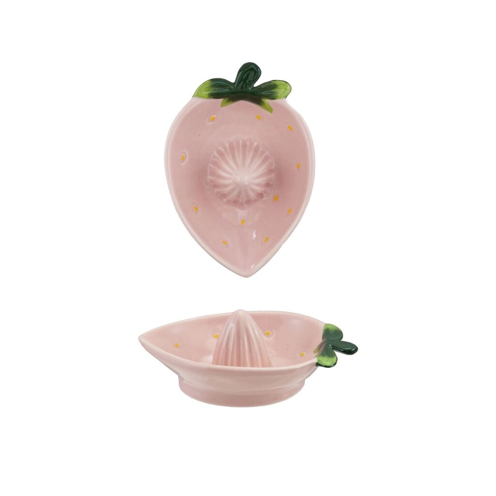 Adorable Strawberry Stoneware Juicer