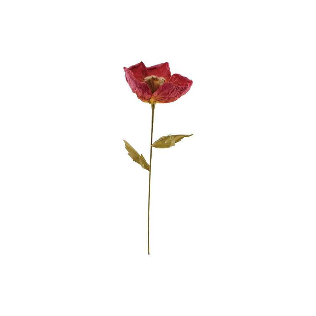 Paper Flower Pick- Red