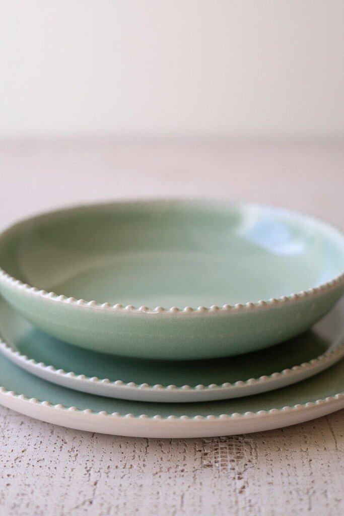 Beautiful Sea Mist Ceramic Dish