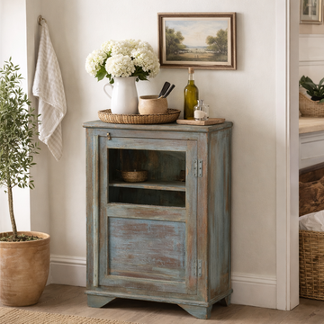 Wooden Single Door Cabinet