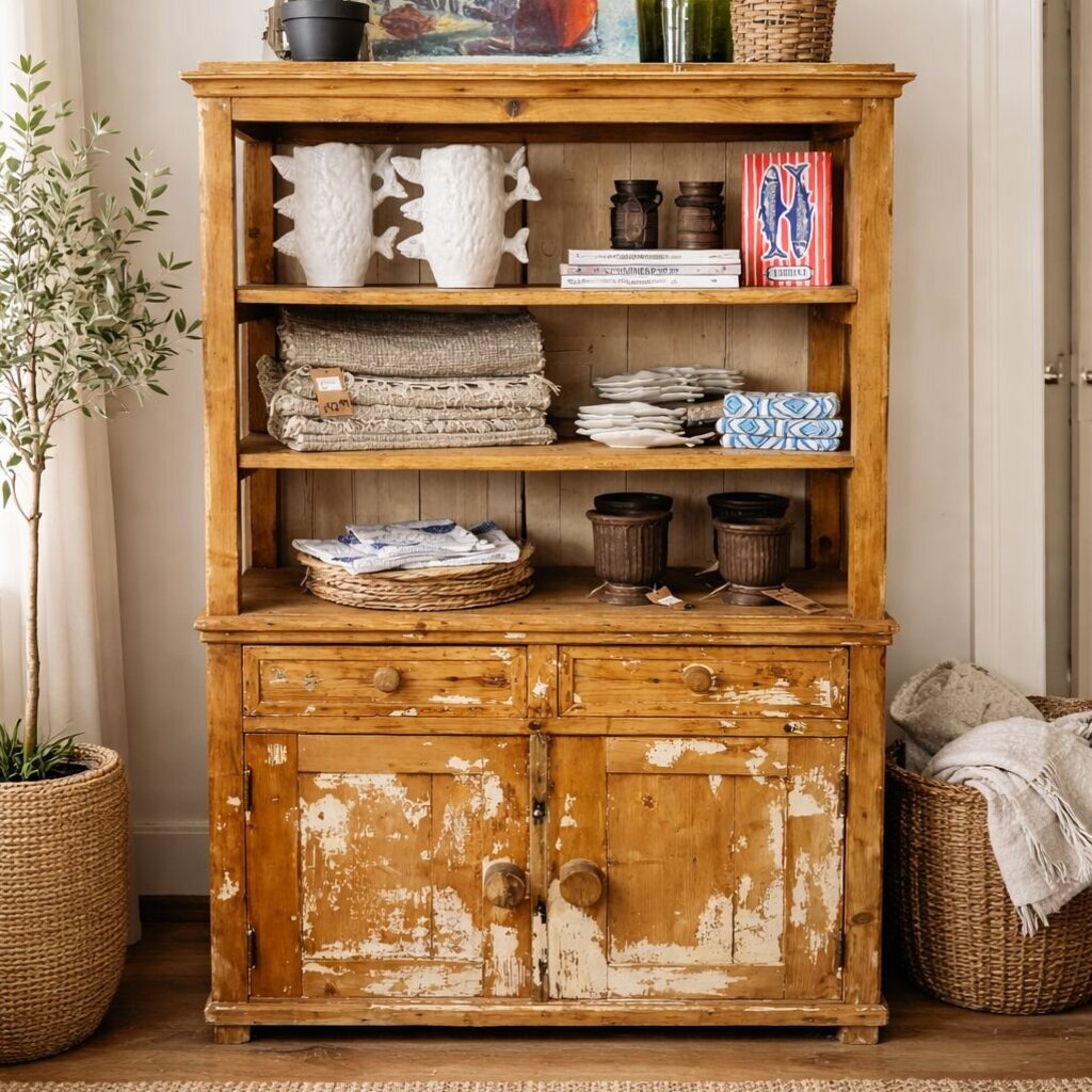 Wooden 3-Tier European Shelf