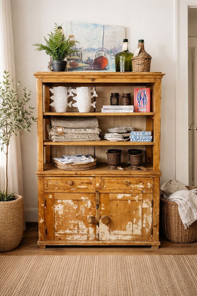Wooden 3-Tier European Shelf