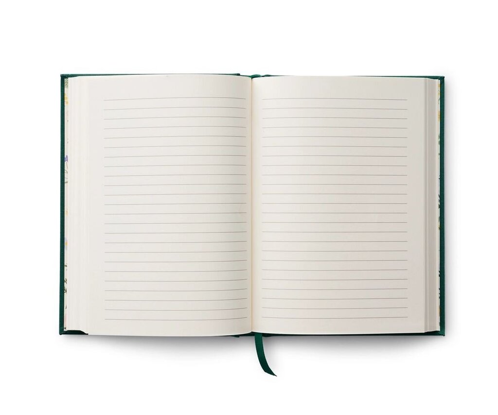 Always Flowers Embroidered Notebook