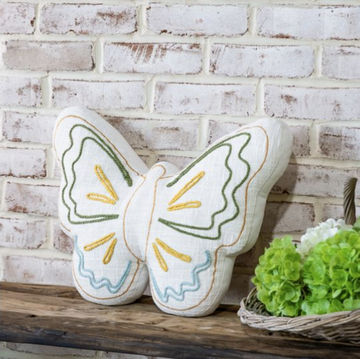Adorable 15" Butterfly Shaped Pillow