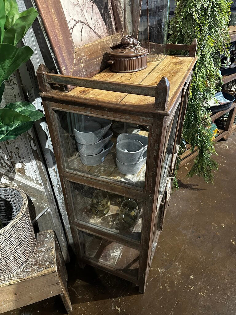 Wooden Glass Cabinet
