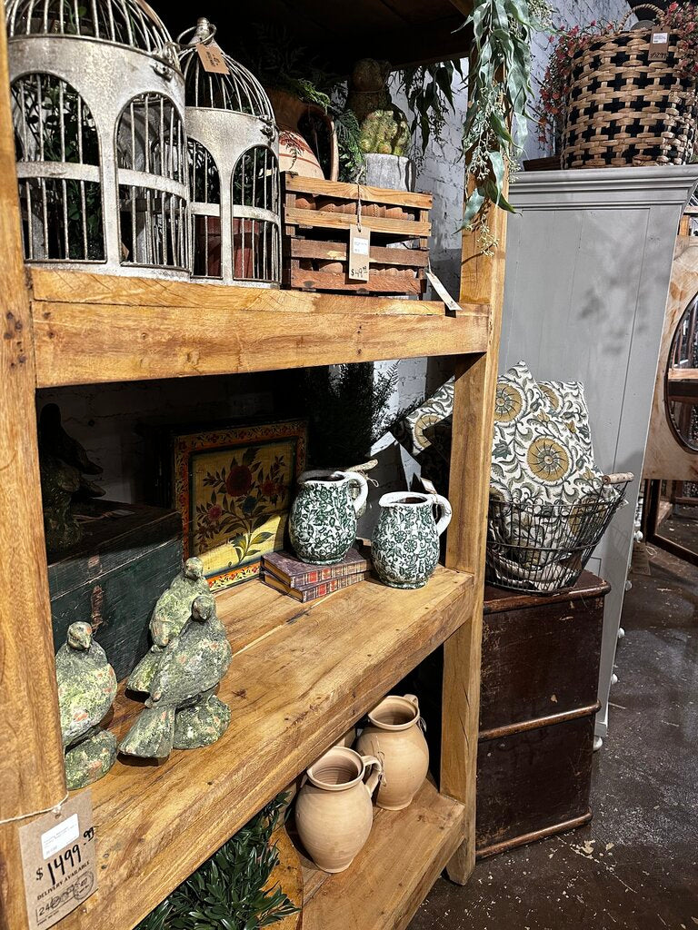 Bleached Library Shelf