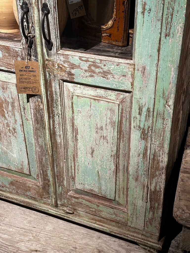 Wood Glass Door Cabinet