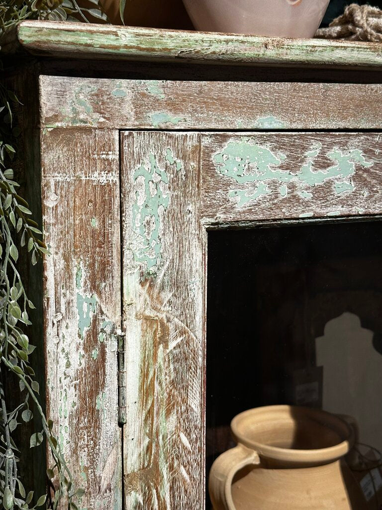 Wood Glass Door Cabinet