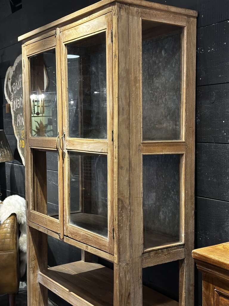 Zinc Back Tall Cabinet