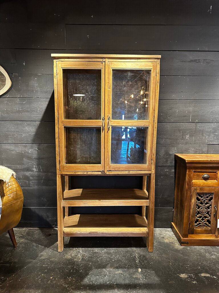 Zinc Back Tall Cabinet