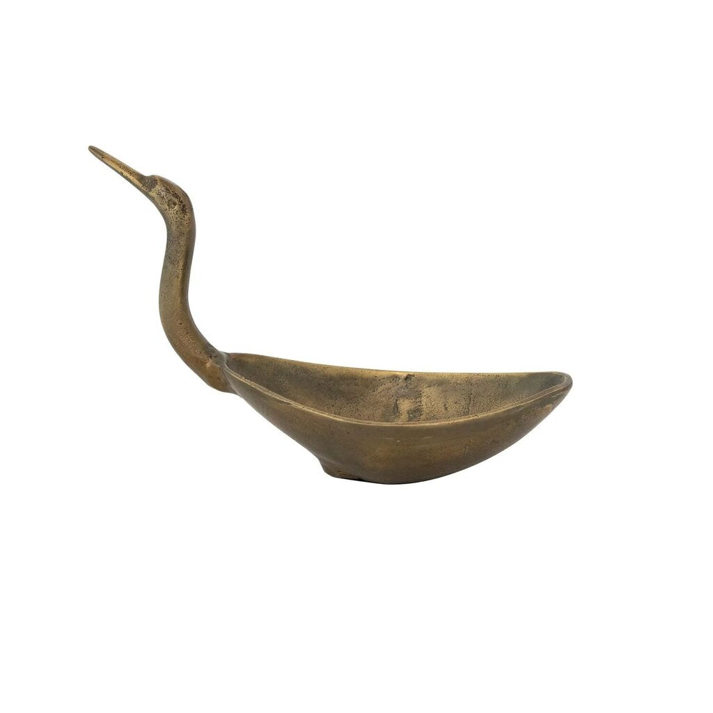 Cast Aluminum Bird Shaped Dish