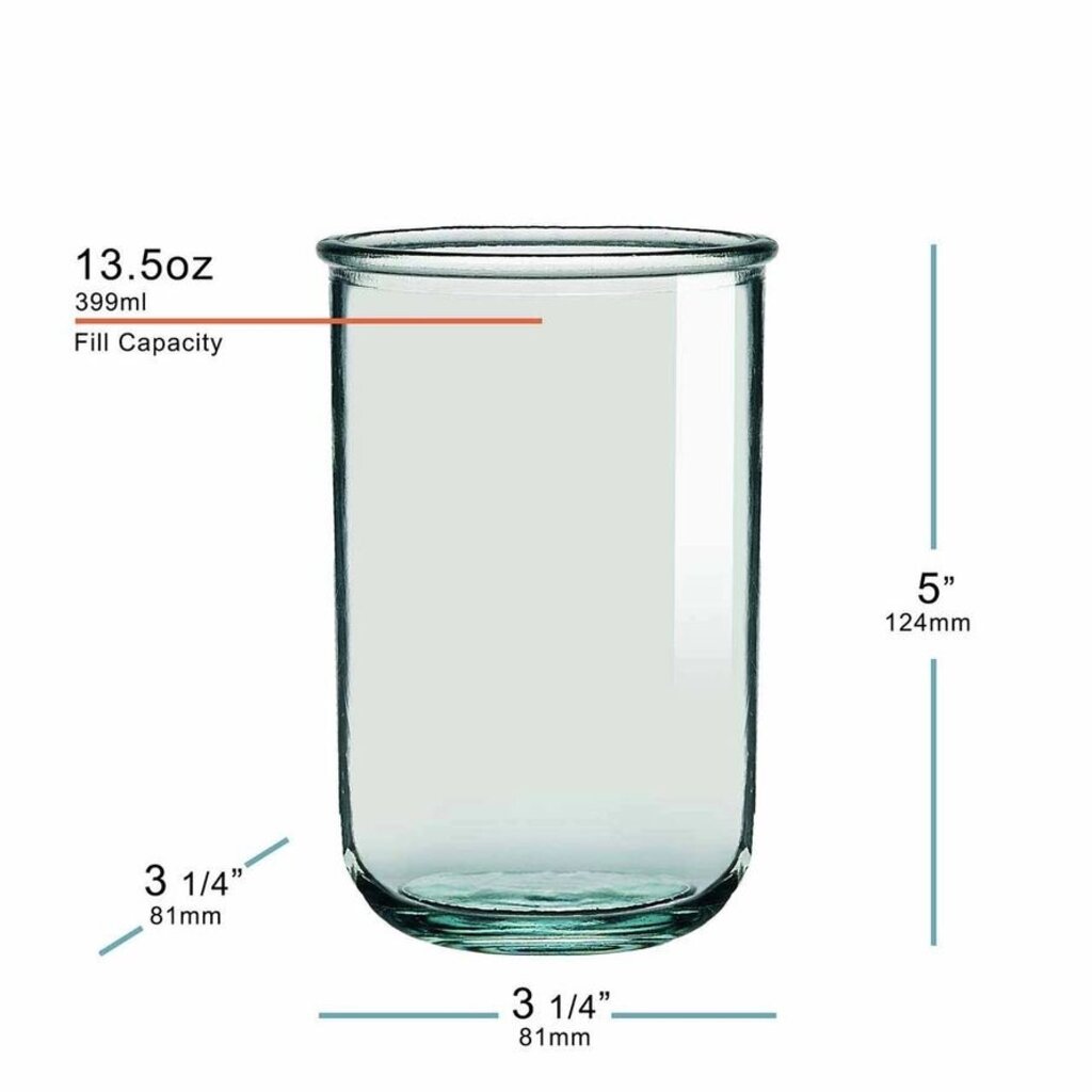 Recycled Glass Classic Tumbler - 13.5oz