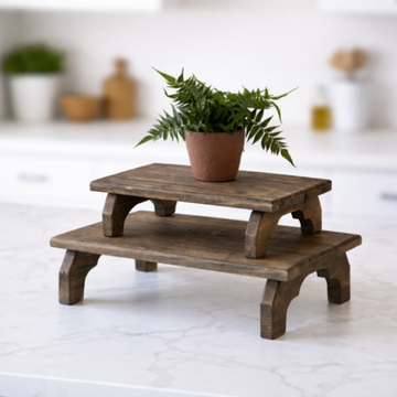 Natural Wood Riser