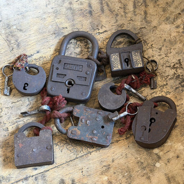Authentic Vintage Iron Lock