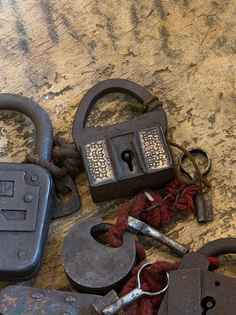 Authentic Vintage Iron Lock