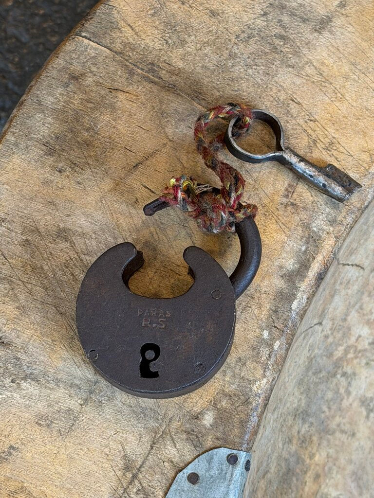 Authentic Vintage Iron Lock