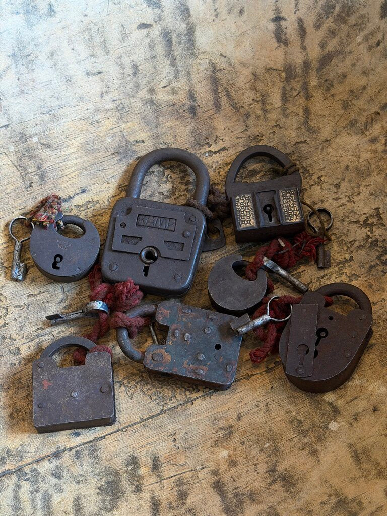 Authentic Vintage Iron Lock