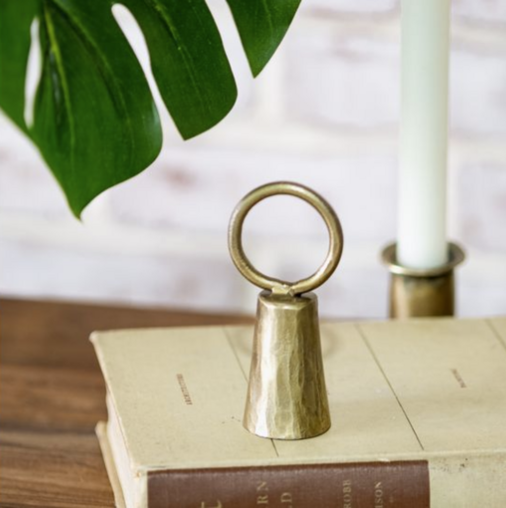 Antique Brass Candle Snuffer
