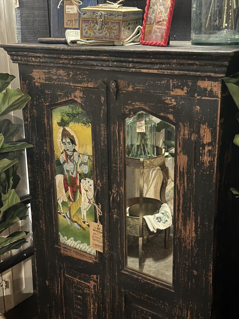 2 Glass India Cabinet