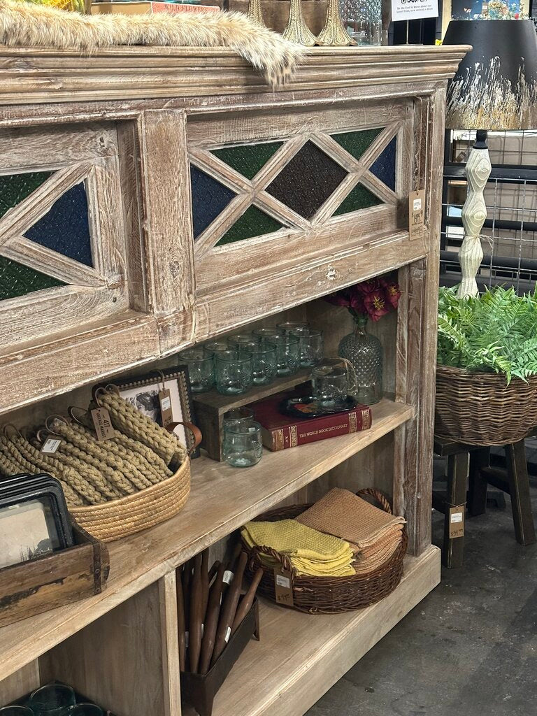 Wooden Colored Window Shelf