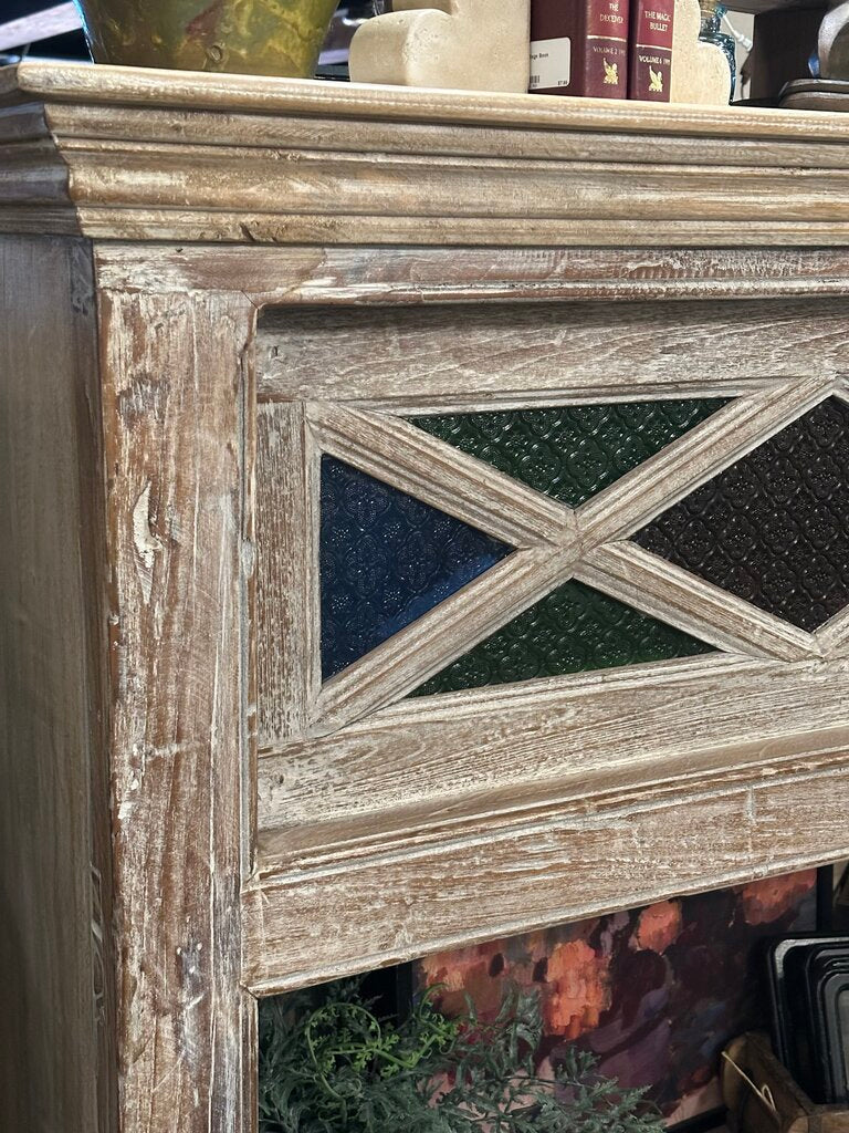 Wooden Colored Window Shelf
