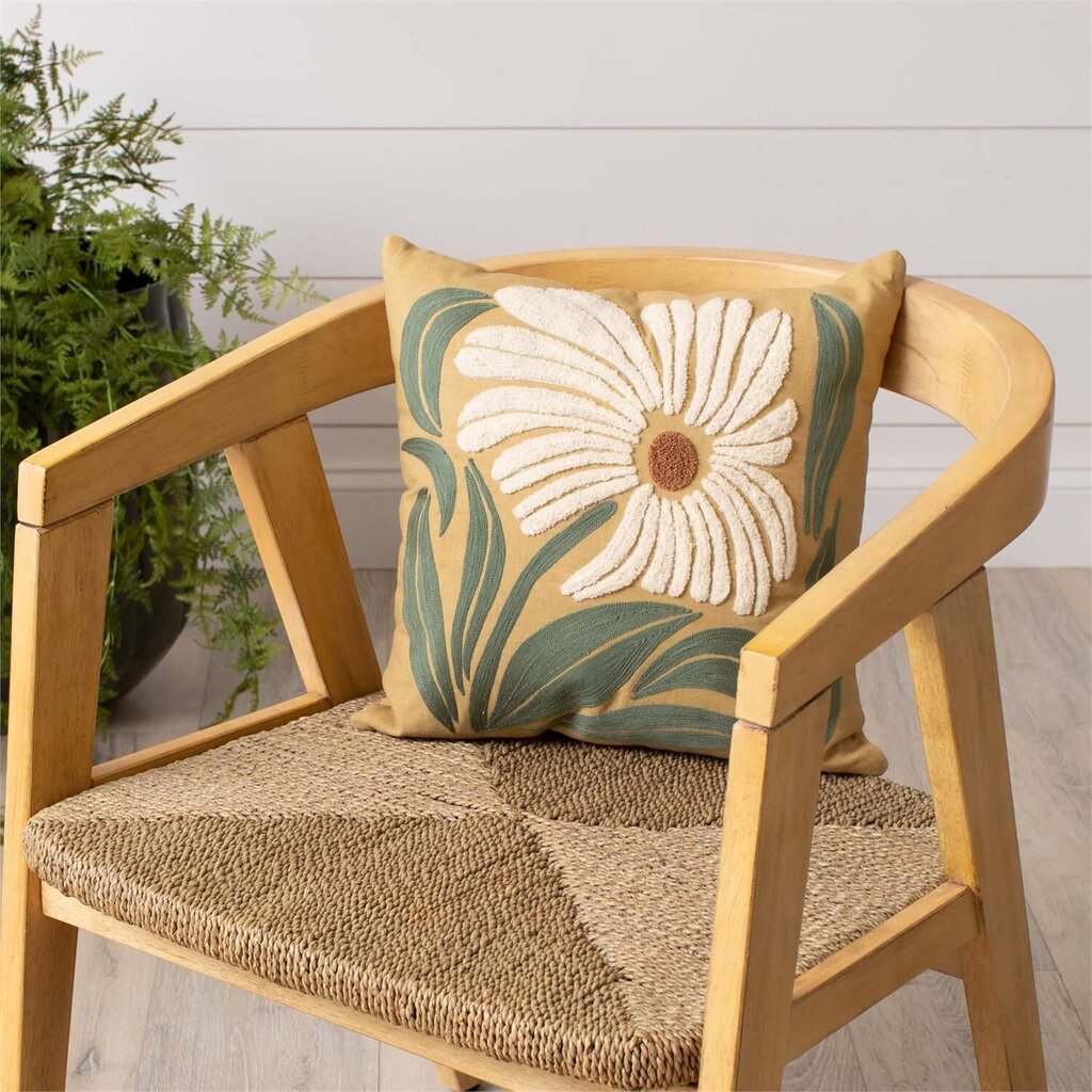 Adorable Yellow Daisy Pillow