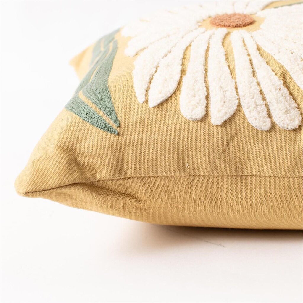Adorable Yellow Daisy Pillow