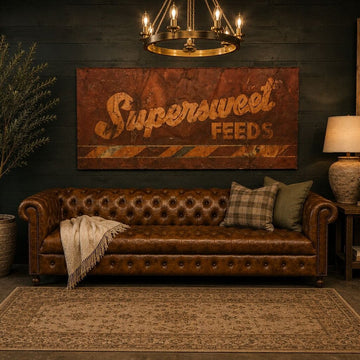 Leather Chesterfield Sofa