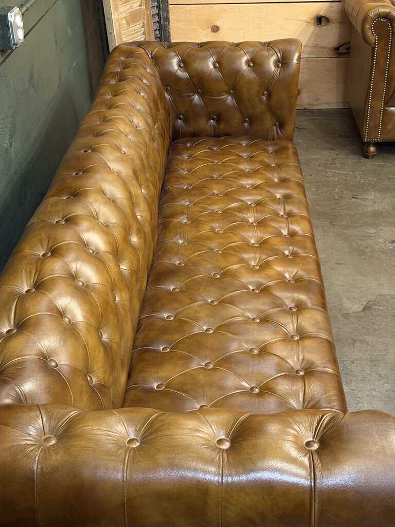 Leather Chesterfield Sofa