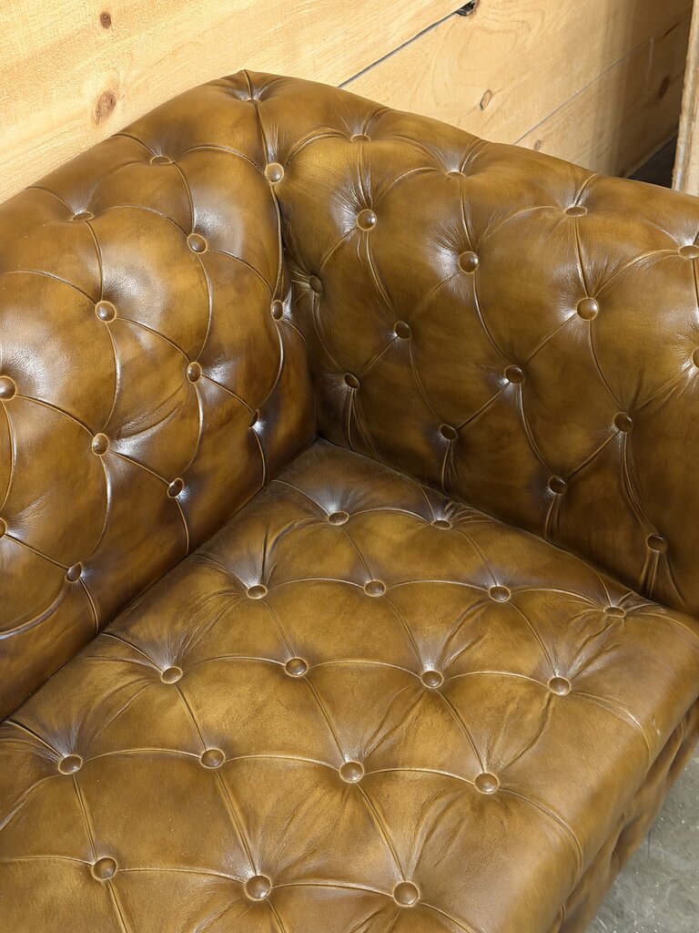 Leather Chesterfield Sofa