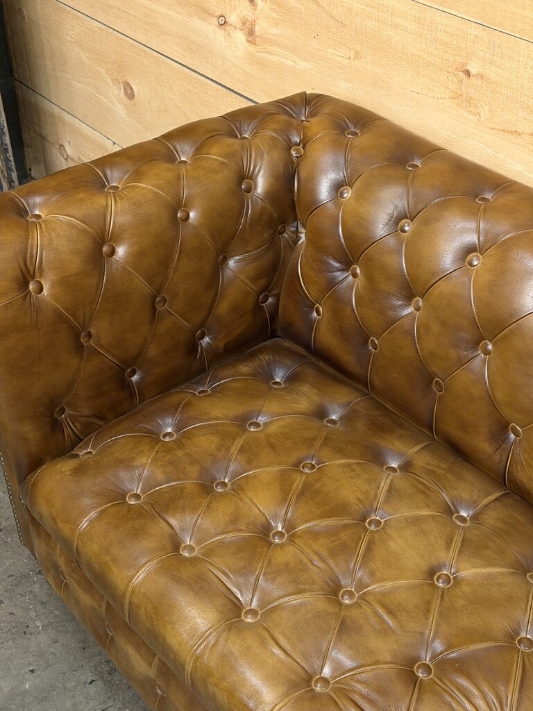 Leather Chesterfield Sofa