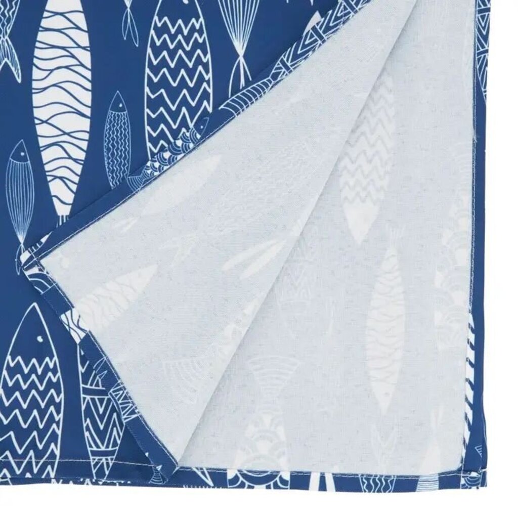 Navy Blue Fishy Table Runner