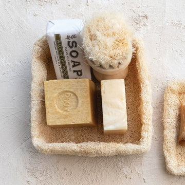 Natural Loofah Soap Dish