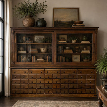 45-Drawer Apothecary Cabinet