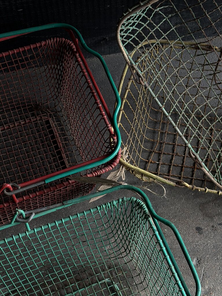 Authentic European Wire Basket