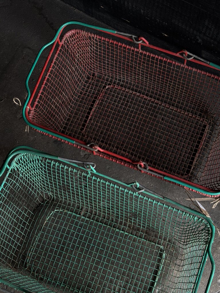 Authentic European Wire Basket