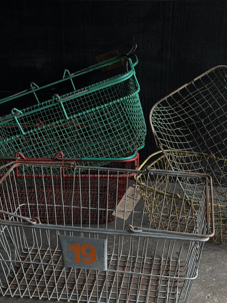 Authentic European Wire Basket