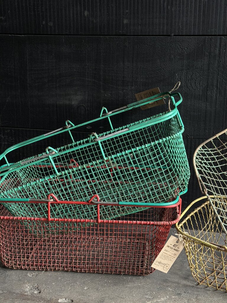 Authentic European Wire Basket