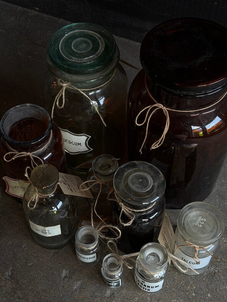 European Pharmacy Bottle