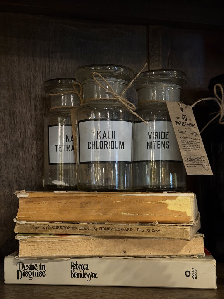 European Pharmacy Bottle