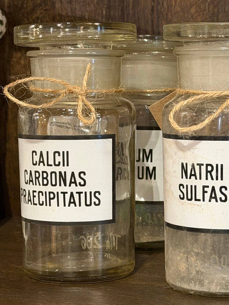 European Pharmacy Bottle