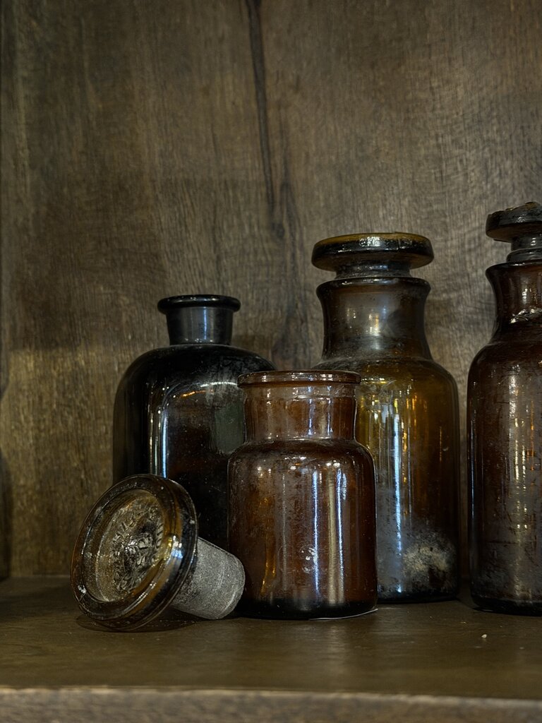 European Pharmacy Bottle