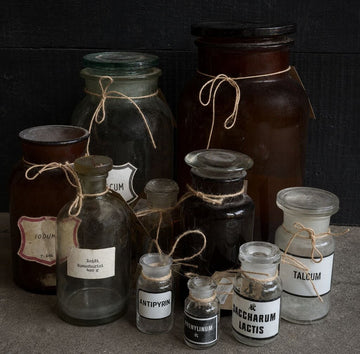 European Pharmacy Bottle