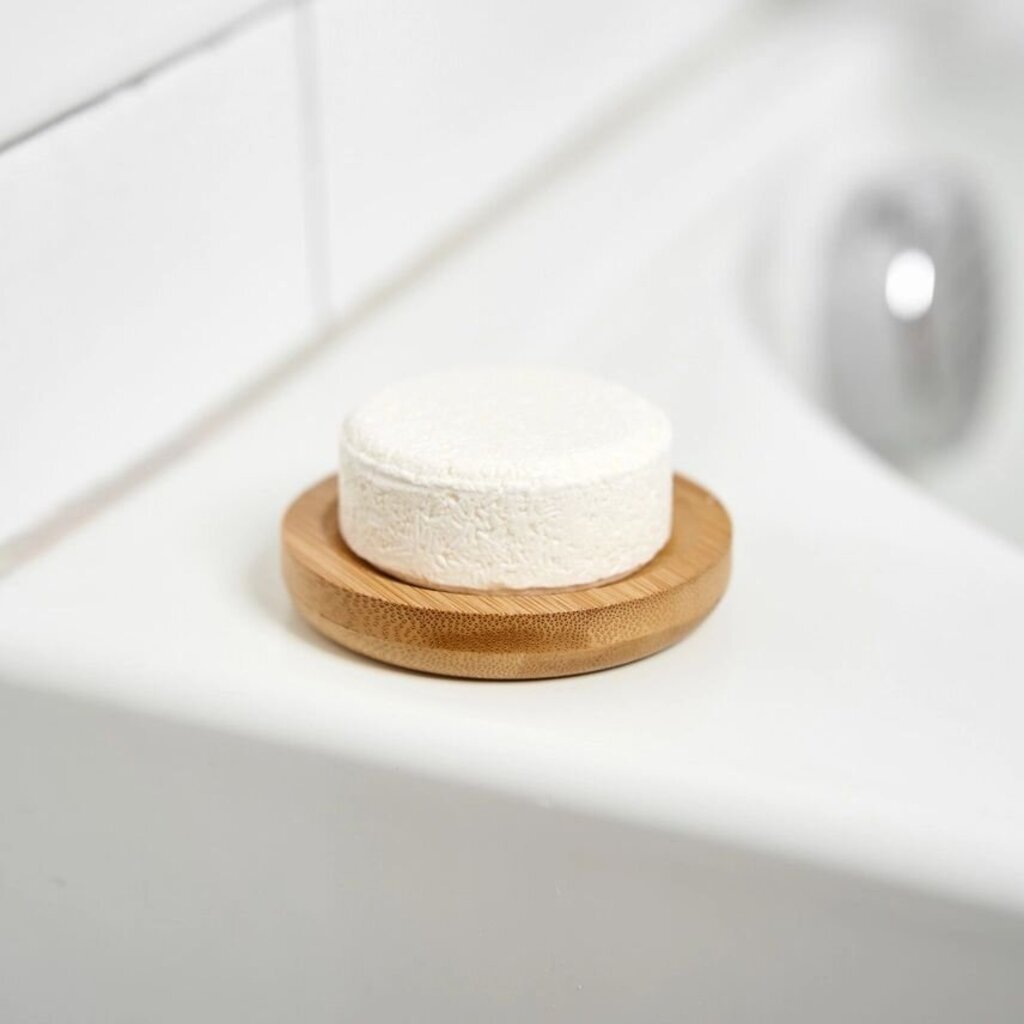 Round Bamboo Shower Steamer Tray