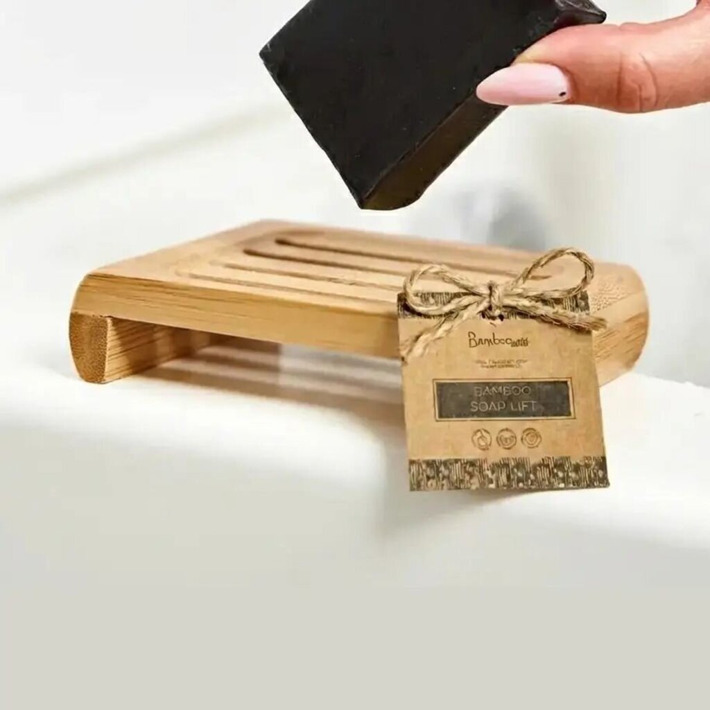 Rectangle Bamboo Soap Lift