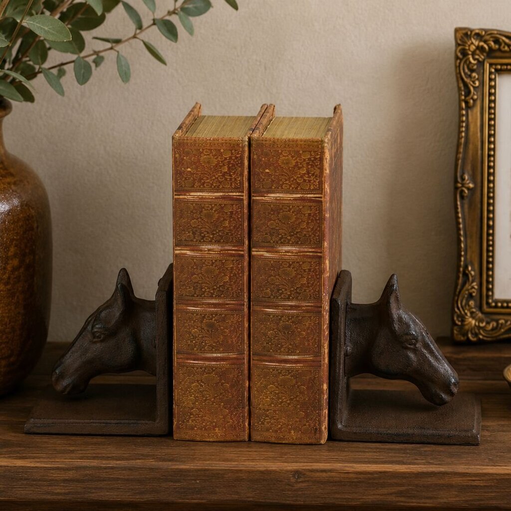 Horse Head Bookends - Set