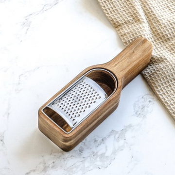 Wood Handle Cheese Grater