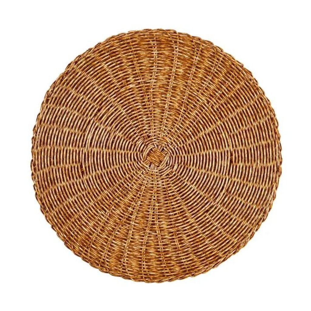 Faux Rattan Weave Placemat