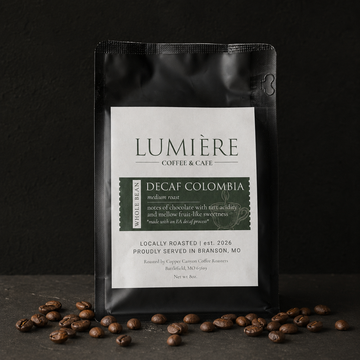 Decaf Columbia Whole Bean Coffee - 8oz